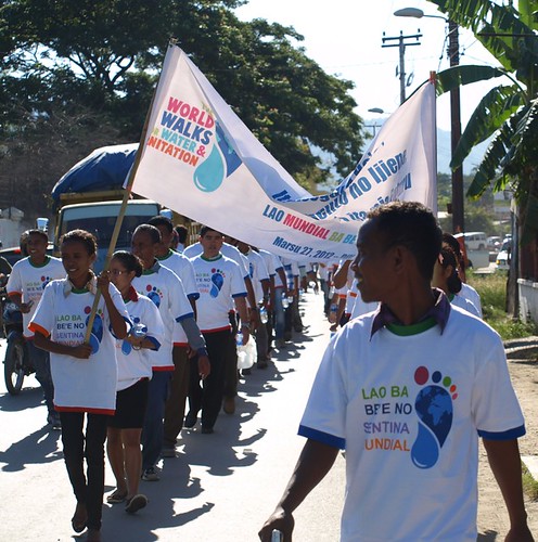 Dili, Timor-Leste organised by WaterAid and NGO partners by The World Walks For Water and Sanitation